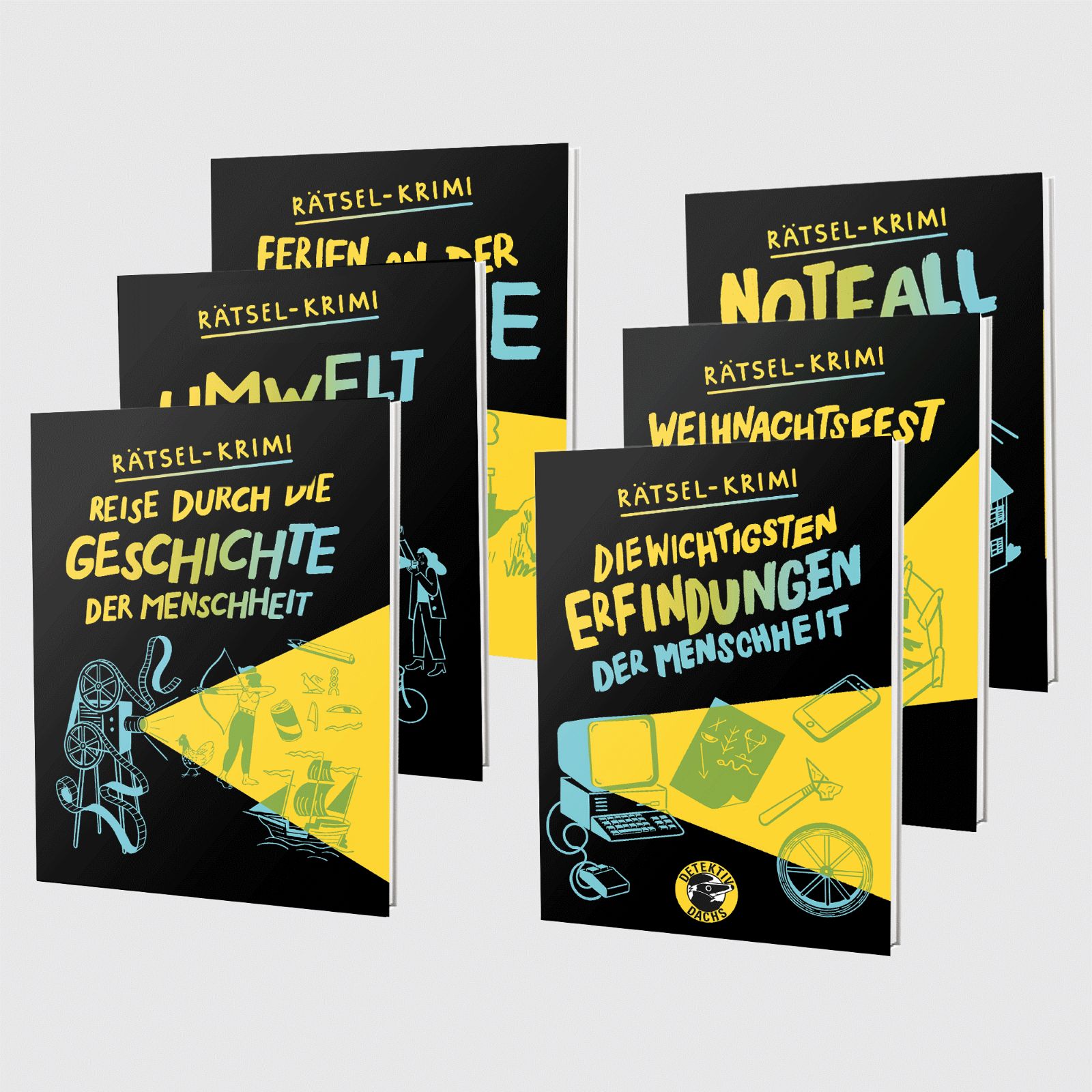 Rätselkrimis in der Übersicht